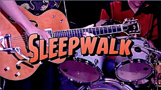 Brian Setzer  Sleepwalk Cover [upl. by Lorens]