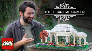 LEGO Ideas Botanical Garden REVIEW  Set 21353 [upl. by Airednaxela11]