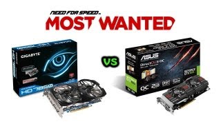 Need for Speed Most Wanted 2012  Radeon HD 7850 vs GeForce GTX 660 [upl. by Eugaet]