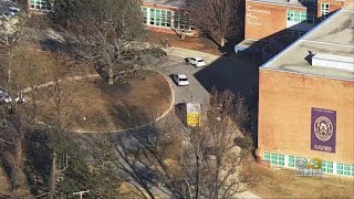 Several People In Custody After Shooting Outside Catonsville High School [upl. by Eirdua]