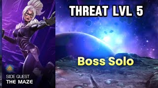 MCOC The Maze Week 4  Threat level 5  April 2024 Side Quest  Marvel Contest of Champions [upl. by Mishaan]