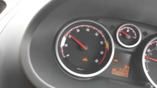 Corsa VXR intermittent spanner light warning [upl. by Nytsrik]