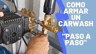 TUTORIAL 🛠APRENDE a MONTAR un AUTOLAVADO de CERO🛠 [upl. by Yl719]