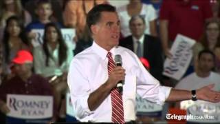 Revitalised Romney on US election trail [upl. by Llerrot]