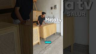 Terbaru Bufet MEJA TV SALUR irealgalleryfurniture bufet meja shorts woodworking furniture [upl. by Kora]