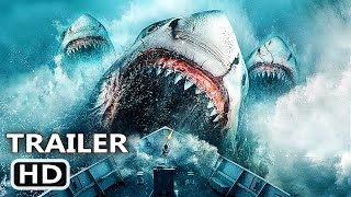 MEGALODON THE FRENZY Trailer 2023 [upl. by Noirb724]