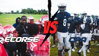 Ecorse vs CPA Scrimmage [upl. by Anerual912]