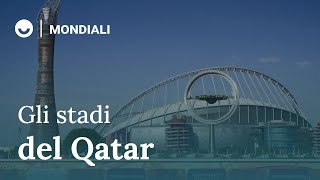 Curiosità sugli stadi per il Mondiale in Qatar [upl. by Lipps]