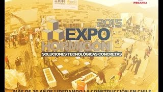 PREANSA CHILE e ICH  EXPOHORMIGÓN 2015 [upl. by Otrebmal]