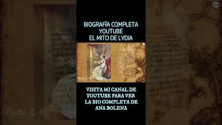 Biografía completa de Ana Bolena ya disponible en el canal de Youtube quotEl mito de Lydiaquot [upl. by Naletak]