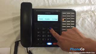 iPecs LG EMG80 9000 Series  How To Change Handset Name [upl. by Amsden330]