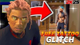 NEW NBA 2K25 FREE Tattoo GLITCH FULL TUTORIAL [upl. by Adnerb442]