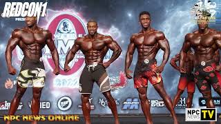 2022 IFBB Pro League Men’s Physique Olympia Saturday Prejudging Comparisons 4K Video [upl. by Suicul]