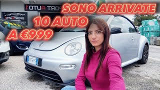 SONO ARRIVATE 10 AUTO USATE A PARTIRE DA €999😱😱 part1 [upl. by Nomae676]