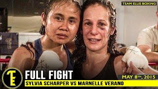 FIGHT OF THE YEAR  SYLVIA SCHARPER VS MARNELLE VERANO WORLD TITLE SHOWDOWN  FULL FIGHT [upl. by Annay184]