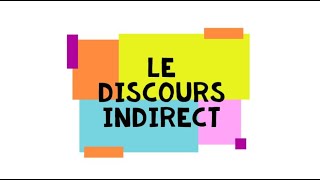 Discours indirect [upl. by Ehav]