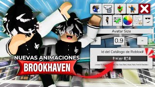 ¡NUEVA ANIMACION SECRETA EN BROOKHAVEN ID CODES 😱  ROBLOX [upl. by Salchunas385]