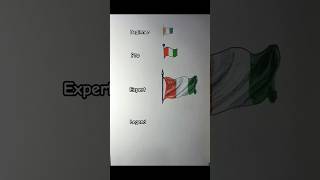 Draw Ivory Coast flag drawing tutorial art easydrawing satysfying shorts [upl. by Ecaroh]