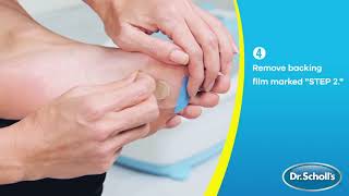 Dr Scholls  How To Use Callus Removers With Duragel® Technology [upl. by Ennasirk351]