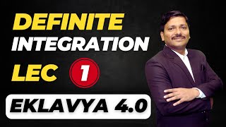 DEFINITE INTEGRATION LEC 1 MHTCET  EKLAVYA 40 BATCH FOR MHTCET 2024 mhtcet2024  DINESH SIR [upl. by Wernda]