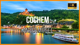 Cochem  GERMANY  Traumhafte Burg und Stadt 4K HDR 60fps [upl. by Mudenihc]