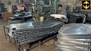 Amazing Process of Making Motorcycle Chain Cover in Factory Mass Production [upl. by Pollock682]