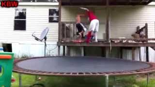 Trampoline Wrestling KBW Royal Rumble 2 [upl. by Orel]