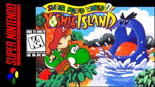 Longplay SNES  Super Mario World 2 Yoshis Island 100 HD 60FPS [upl. by Shulman]