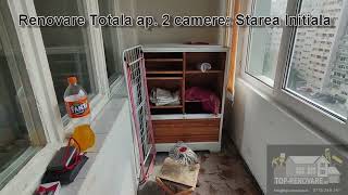 Renovare Totala Apartament 2 Camere  Bucuresti [upl. by Sikata763]