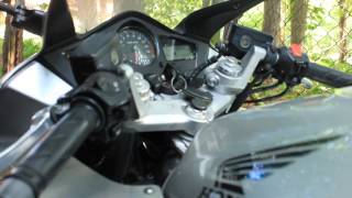 Honda VFR800 VTEC engine clicking sound [upl. by Konstantin]