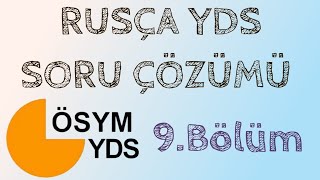 YDS Rusça Soru Çözme TeknikleriYDS Rusça Soru ÇözümleriRusça YDS HazırlıkBağlaçlar Soru Çözümleri [upl. by Eeclehc]