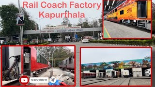 Walkaround in Rail coach Factory kapurthala  🚂 [upl. by Yoshio290]