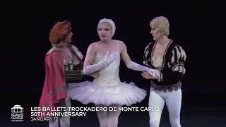 Les Ballets Trockadero De Monte Carlo 50th Anniversary coming to the Kravis Center [upl. by Airdnaz]