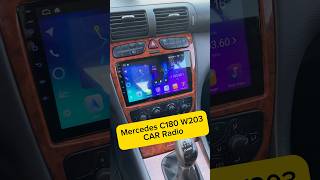 Mercedes C180 W203 Car Radio Install mercedesw203androidcarradioautoelektrikarautoelektrika [upl. by Llerahc]