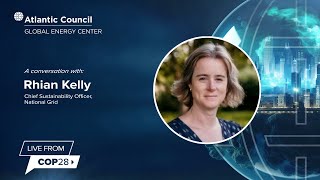 Rhian Kelly Live from COP28 on decarbonizing the power sector [upl. by Nike883]