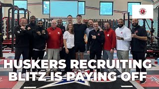 Nebraska football instate recruiting blitz plus elite QB trending to Huskers [upl. by Aivata112]