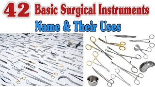 Surgical Instruments Name Pictures and Uses [upl. by Breskin]