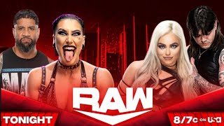 Liv Morgan amp Dominik Mysterio Vs Rhea Ripley amp Jey Uso  Mixed Tag Team Match  WWE RAW [upl. by Akcemat246]