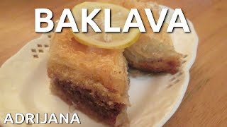 BAKLAVA  stari recept [upl. by Nolra]