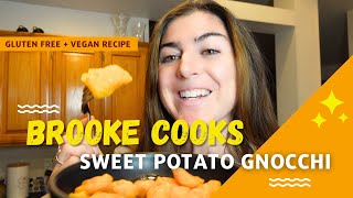 Sweet Potato Gnocchi Recipe thats GlutenFree [upl. by Lehsreh185]