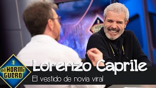 El vestido de novia diseñado por Lorenzo Caprile que se hizo viral  El Hormiguero [upl. by Ayocat]