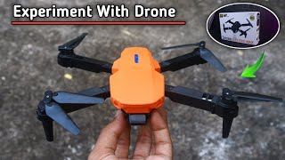 Big Experiment With Drone  Low Budget Drone Kya Flying Hota Hai [upl. by Ennadroj76]