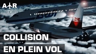 Deux avions se percutent en plein vol  Croisement mortel  Mayday  Vol BTC 2937  Real Audio [upl. by Santini654]