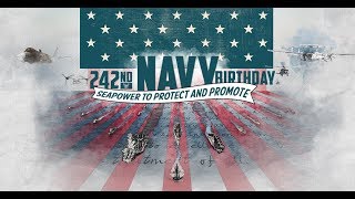 Navy 242nd Birthday [upl. by Booma]