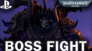 WARHAMMER 40K SPACE MARINE LORD NEMEROTH FINAL BOSS FIGHT  ENDING [upl. by Naoma]