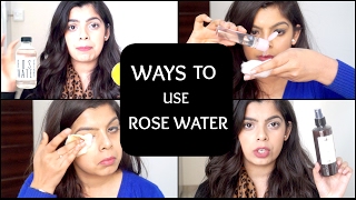 Ways to use Rosewater  Beauty Skin amp Hair benefits  Natural Remedies [upl. by Aneleh]