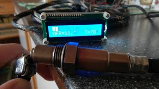 Wideband Lambda controller and Bosch LSU 49 sensor [upl. by Emixam]