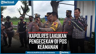 Pengamanan Nataru Kapolres Demak Cek di Pos Keamanan dan Gereja [upl. by Ide]