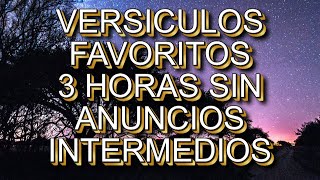 VERSÍCULOS FAVORITOS PARA REFLEXIONAR Y ORAR  3 HORASSIN INTERMEDIOS VOZ ARMANDO GAMEZ [upl. by Terina]