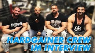 Hardgainer Crew Interview über Steroide Karl Ess Fitness YouTube Wettkämpfe Supplements uvm [upl. by Airasor]